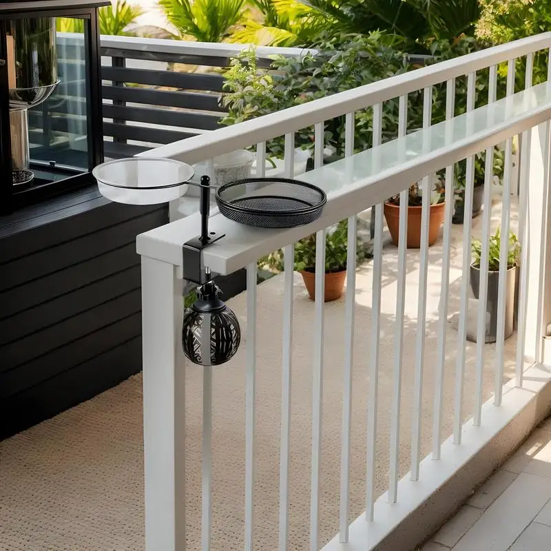 Garden Bird Bath Outside Bird Bath Feeding Station Detachable Tray Attached Clamp-On Water Bowl For Animals Parakeet Parrot
Garden Bird Bath Outside Bird Bath Feeding Station Detachable Tray Attached Clamp-On Water Bowl For Animals Parakeet Parrot