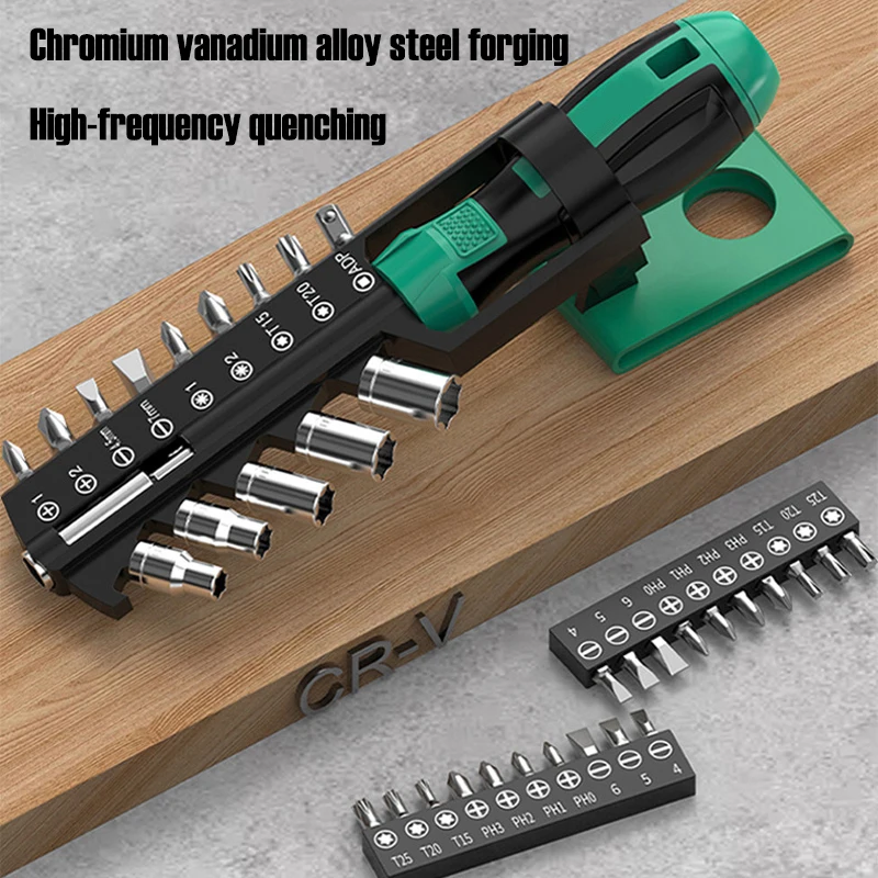 Набор ручных отверток 15 в 1, шестигранная отвертка со сменным сверлом, гайка с крестообразной канавкой, ключ для домашнего ремонта
Набор ручных отверток 15 в 1, шестигранная отвертка со сменным сверлом, гайка с крестообразной канавкой, ключ для домашнего ремонта