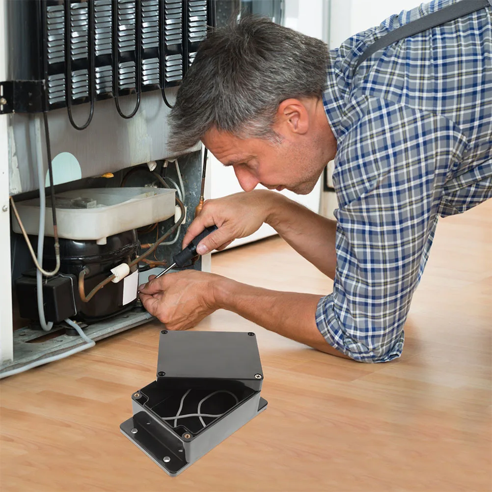 2Pcs Waterproof Electrical Junction Box Plastic Project Case Ear Fixed Design Outdoor Power Supply Box Controller Protection
2Pcs Waterproof Electrical Junction Box Plastic Project Case Ear Fixed Design Outdoor Power Supply Box Controller Protection