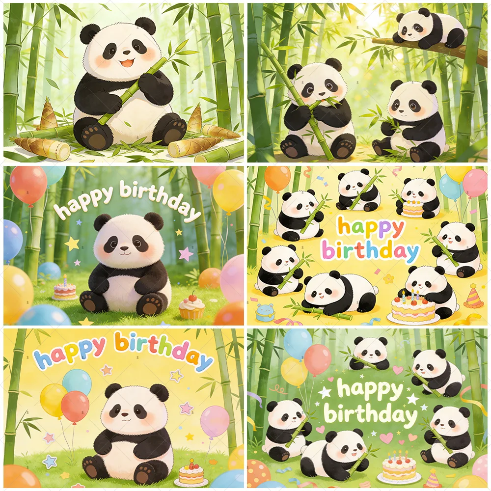 Cute Cartoon Panda Theme Birthday Party Decortions Backdrop Green Bamboo Background Supplies Banner Photography Props Kids Gifts
Cute Cartoon Panda Theme Birthday Party Decortions Backdrop Green Bamboo Background Supplies Banner Photography Props Kids Gifts