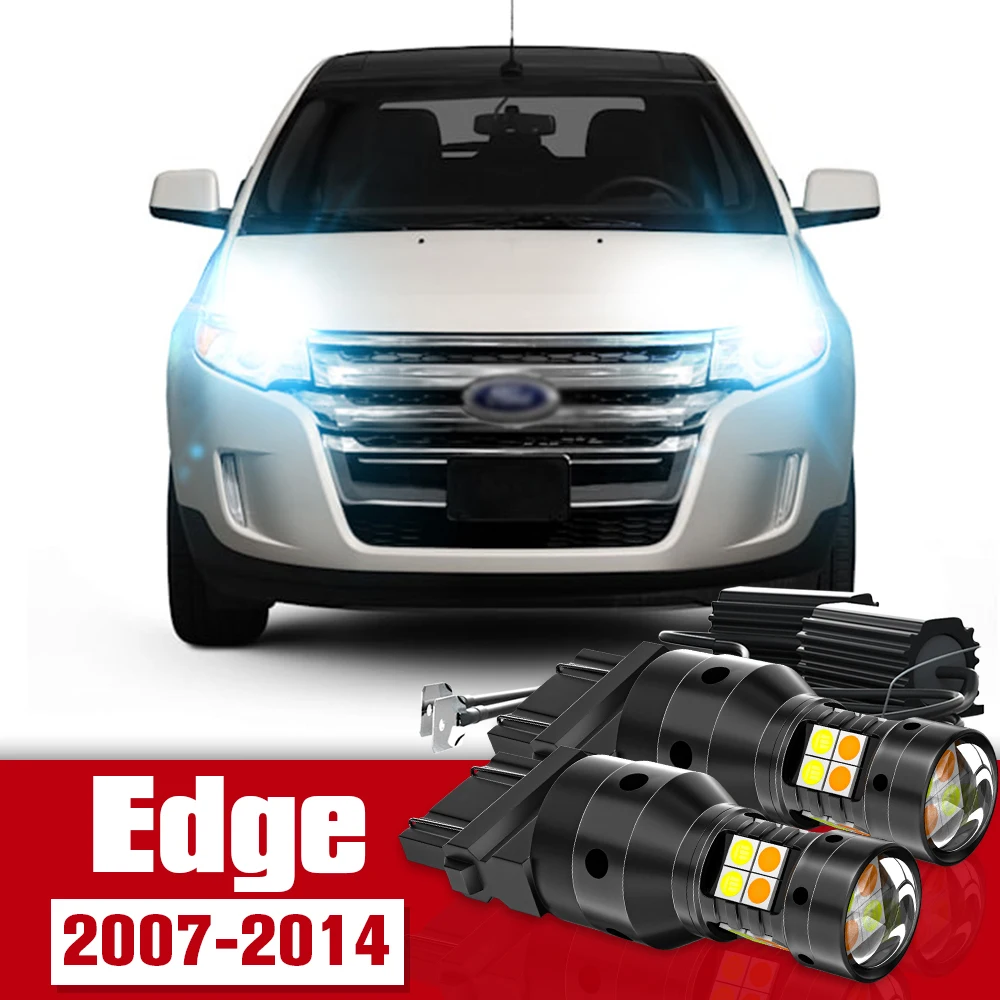 2pcs LED Accessories Dual Mode Turn Signal+Daytime Running Light DRL For Ford Edge 2007-2014 2008 2009 2010 2011 2012 2013
2pcs LED Accessories Dual Mode Turn Signal+Daytime Running Light DRL For Ford Edge 2007-2014 2008 2009 2010 2011 2012 2013
