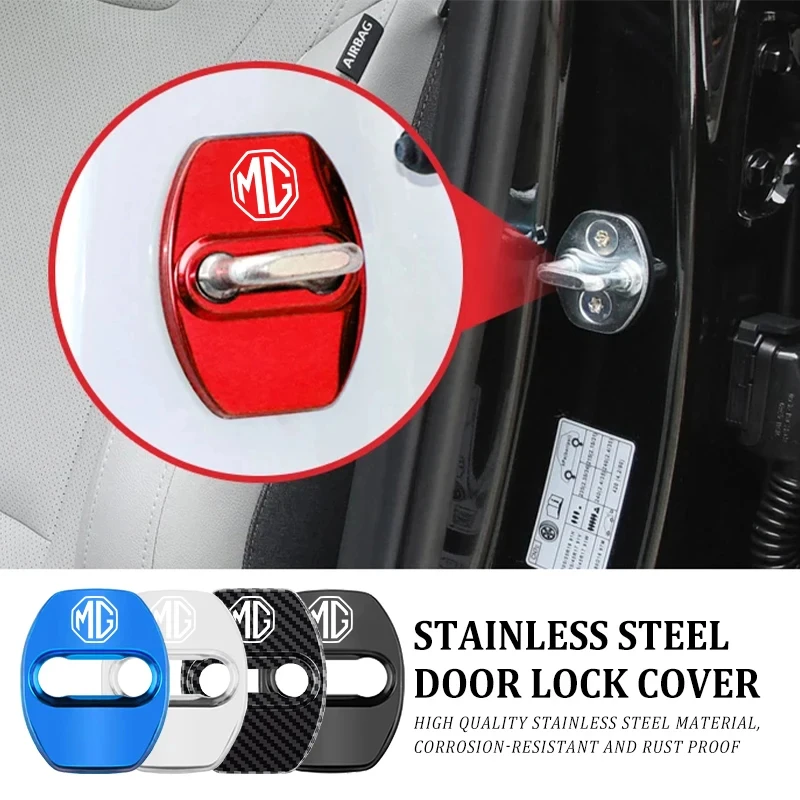 Stainless Steel Car Door Lock Cover For MG ZS MG4 EV MG5 MG HS MG3 MG6 4Pcs Auto Latch Protector Cap Rust Proof Accessories
Stainless Steel Car Door Lock Cover For MG ZS MG4 EV MG5 MG HS MG3 MG6 4Pcs Auto Latch Protector Cap Rust Proof Accessories