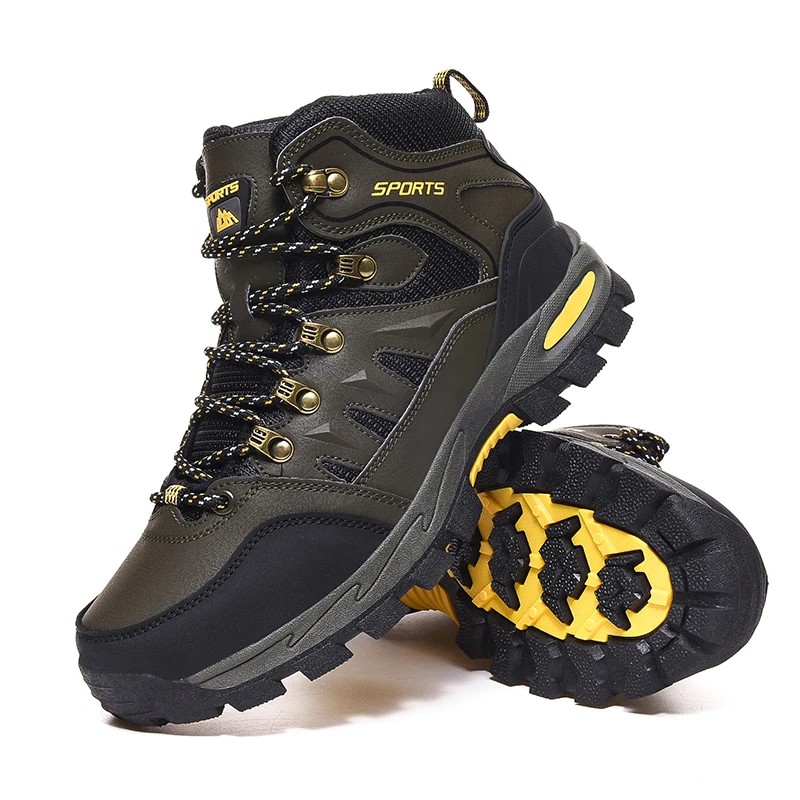 Outdoor Waterproof Hiking Boots Men's Women's Spring And Autumn Hiking Wear-resistant Mountain Sports Boots Hunting Sports Shoes
Outdoor Waterproof Hiking Boots Men's Women's Spring And Autumn Hiking Wear-resistant Mountain Sports Boots Hunting Sports Shoes