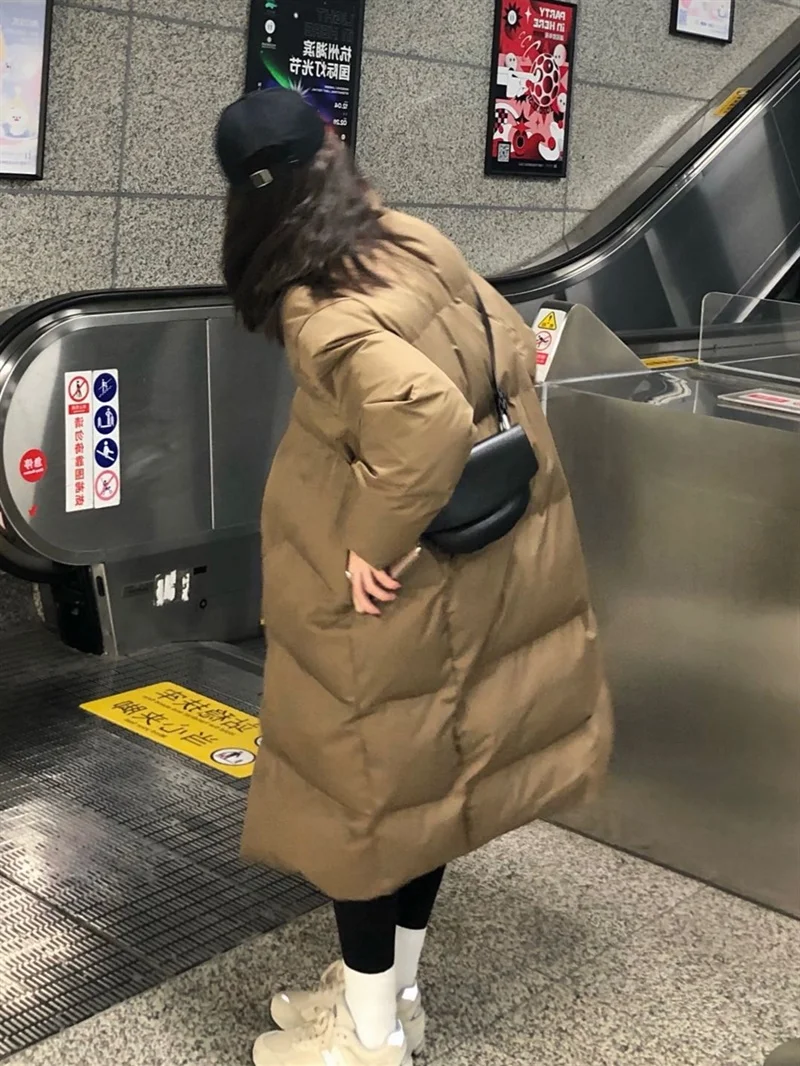 2022 New Women'S Mid Length Parka Winter Vintage Warm Stand Collar Single Breasted Coat Women'S Solid Daily Thick Windproof Coat
2022 New Women'S Mid Length Parka Winter Vintage Warm Stand Collar Single Breasted Coat Women'S Solid Daily Thick Windproof Coat