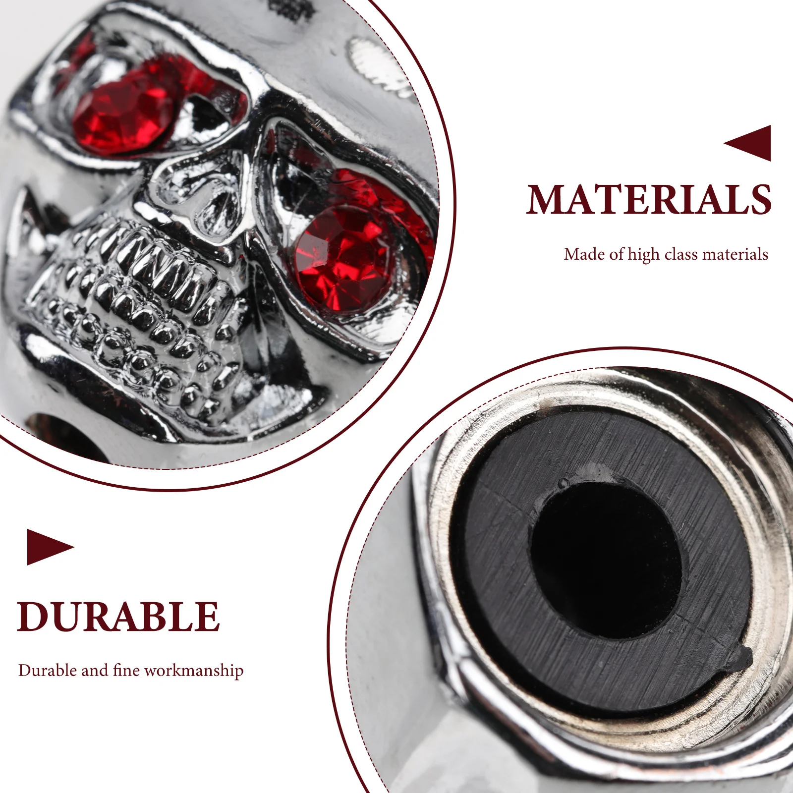 Metal Skull Design Volume Control Knob for Electric Guitar Bass Bass Replacement Amplifier Potentiometer Caps Guitar Accessory
Metal Skull Design Volume Control Knob for Electric Guitar Bass Bass Replacement Amplifier Potentiometer Caps Guitar Accessory