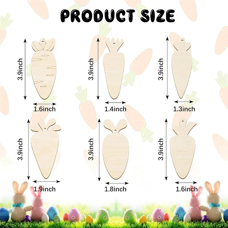 FO-96 шт., набор пасхальных деревянных вырезов, морковные деревянные подвесные украшения, незавершенные пустые деревянные вырезы в форме моркови, набор для рукоделия с
FO-96 шт., набор пасхальных деревянных вырезов, морковные деревянные подвесные украшения, незавершенные пустые деревянные вырезы в форме моркови, набор для рукоделия с