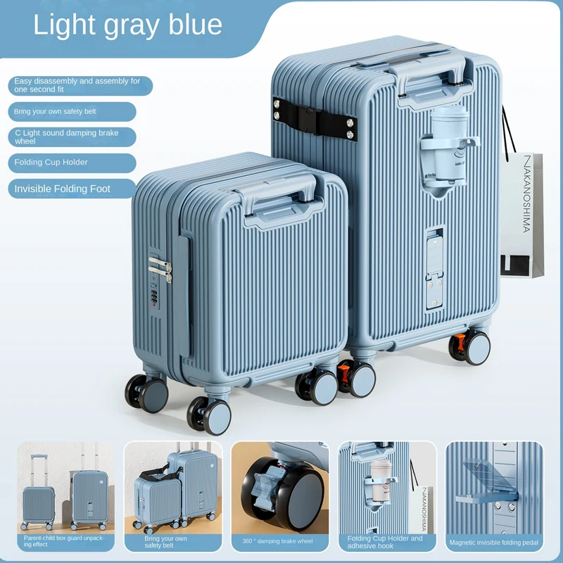 Children Ride On Luggage New Model Girls' 20-Inch Mini Suitcase Parent-Child Carry-On Suitcase Trolley Travel Essential
Children Ride On Luggage New Model Girls' 20-Inch Mini Suitcase Parent-Child Carry-On Suitcase Trolley Travel Essential