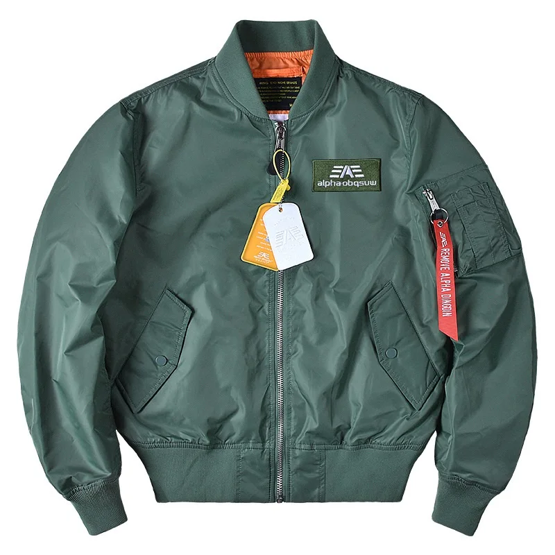 New Alpha Martin Spring Autumn MA1 Bomber Pilot Jacket Men Military Tactical Jacket Badge Embroidery Casual Baseball Coats
New Alpha Martin Spring Autumn MA1 Bomber Pilot Jacket Men Military Tactical Jacket Badge Embroidery Casual Baseball Coats