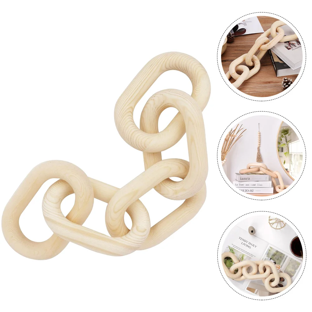 Wood Chain Link Decoration Vintage Rustic Wood Hanging Ornament Wall Art Decor Chain Link for Home Wall Art Decor
Wood Chain Link Decoration Vintage Rustic Wood Hanging Ornament Wall Art Decor Chain Link for Home Wall Art Decor