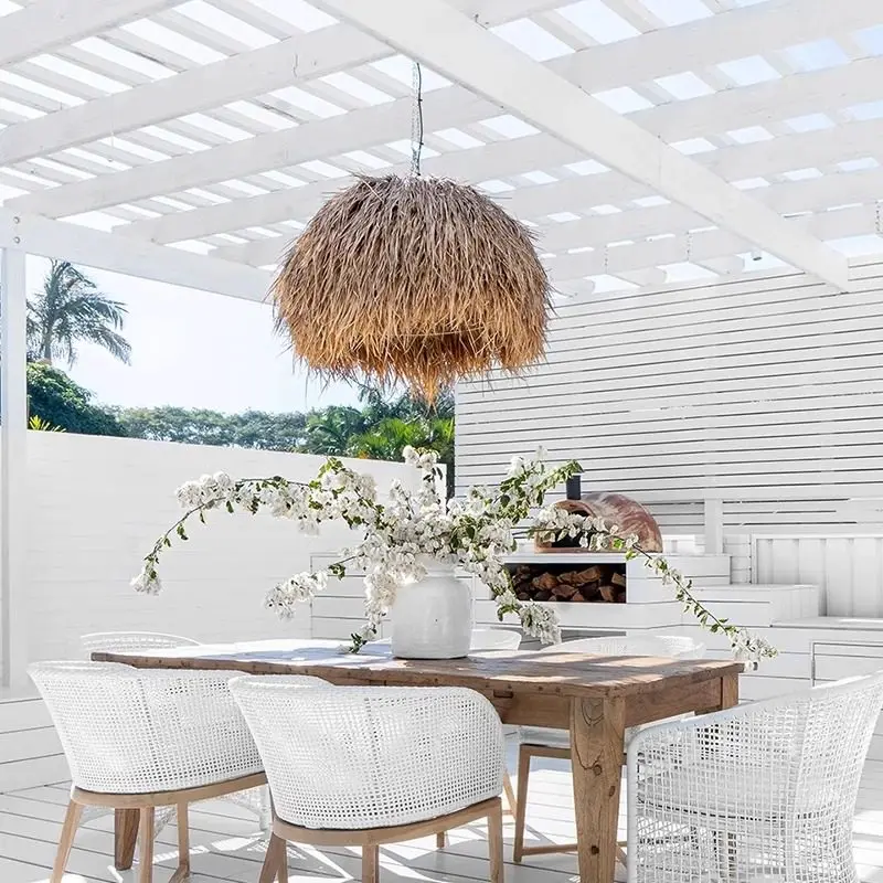 Japanese Wabi-sabi Style Restaurant Bar Lamp Retro Guesthouse Bedroom Handmade Grass Woven Decorative Atmosphere Pendant Light
Japanese Wabi-sabi Style Restaurant Bar Lamp Retro Guesthouse Bedroom Handmade Grass Woven Decorative Atmosphere Pendant Light