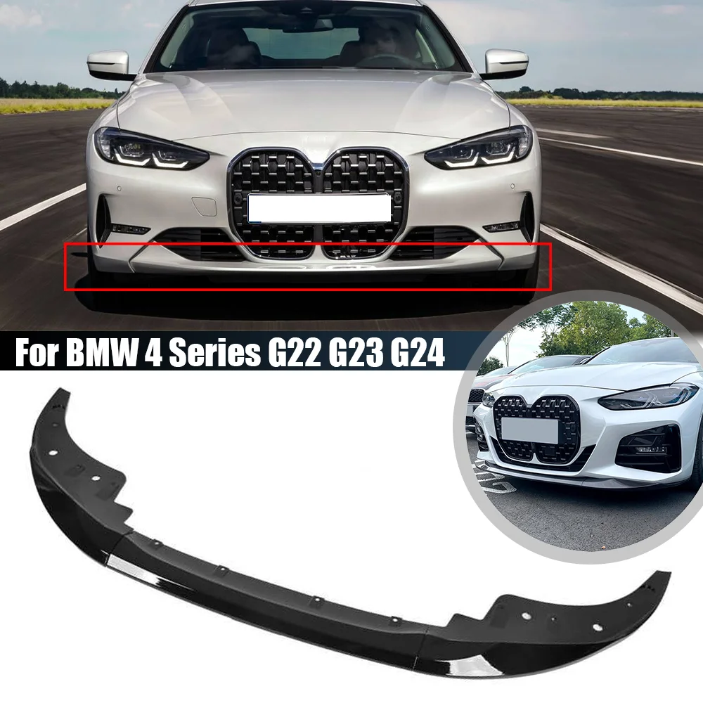 For BMW 4 Series G22 G23 G24 2020+ Front Bumper Splitter Lip Diffuser Spoiler Bumper Deflector Cover Guard Body Kits
For BMW 4 Series G22 G23 G24 2020+ Front Bumper Splitter Lip Diffuser Spoiler Bumper Deflector Cover Guard Body Kits