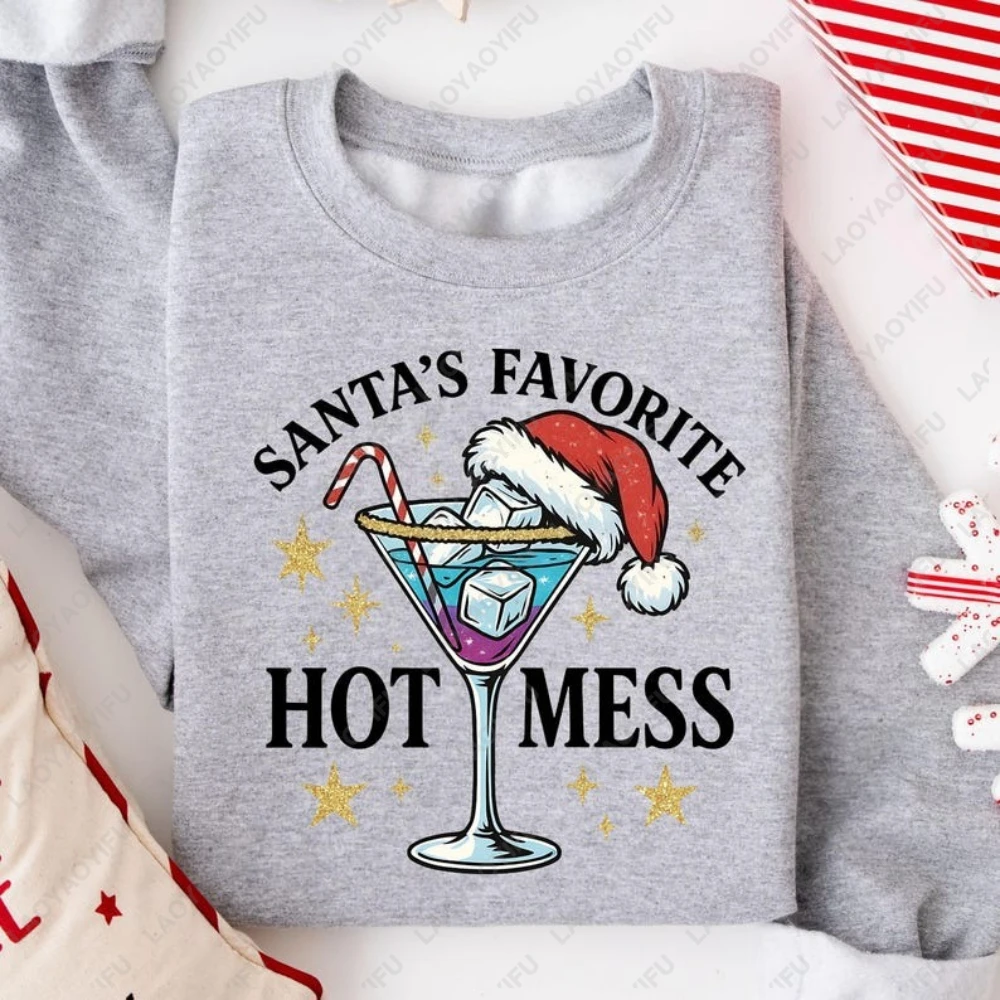 Любимый хит продаж Санты, свитер для рождественских напитков, вечерние свитер, толстовка с капюшоном, уличная зимняя одежда, женские и мужские топы
Любимый хит продаж Санты, свитер для рождественских напитков, вечерние свитер, толстовка с капюшоном, уличная зимняя одежда, женские и мужские топы