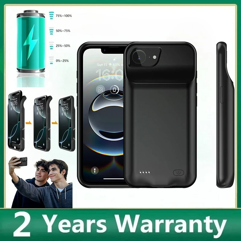 Новейший чехол-аккумулятор Travel 10000 мАч для iPhone 16e: Powerbank и зарядный чехол для телефона
Новейший чехол-аккумулятор Travel 10000 мАч для iPhone 16e: Powerbank и зарядный чехол для телефона