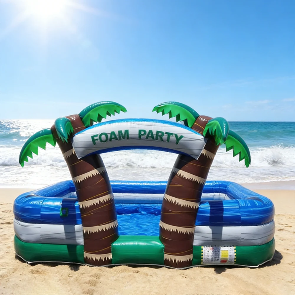 Family Lounge Pool Outdoor Backyard Water Party Thickened Wear-Resistant PVC Pool Inflatable Swimming Pool for Adults Kids Large
Family Lounge Pool Outdoor Backyard Water Party Thickened Wear-Resistant PVC Pool Inflatable Swimming Pool for Adults Kids Large