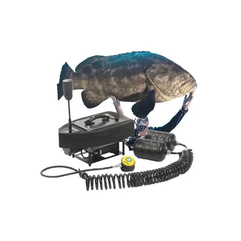 Submersible breathing apparatus equipment Air pump Deep diving Underwater gas cylinder Make fish gills Catch fish Full set
Submersible breathing apparatus equipment Air pump Deep diving Underwater gas cylinder Make fish gills Catch fish Full set