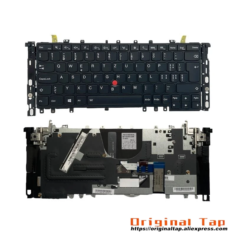 Швейцарская клавиатура с подсветкой SWS для Lenovo Thinkpad S1 Yoga 12 04Y2647 04Y2943 00PA809 00PA867
Швейцарская клавиатура с подсветкой SWS для Lenovo Thinkpad S1 Yoga 12 04Y2647 04Y2943 00PA809 00PA867