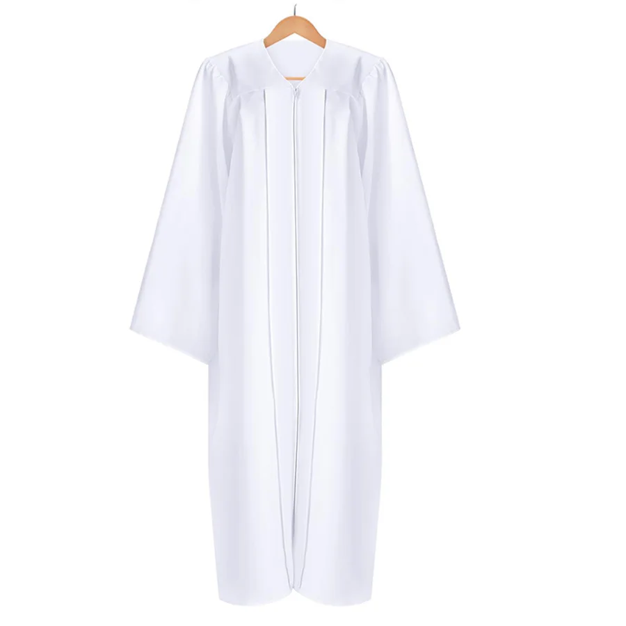 Unisex Matte Choir Robe Suitable for Baptism Church Podium Graduation Dress Priest Judge Costume
Unisex Matte Choir Robe Suitable for Baptism Church Podium Graduation Dress Priest Judge Costume