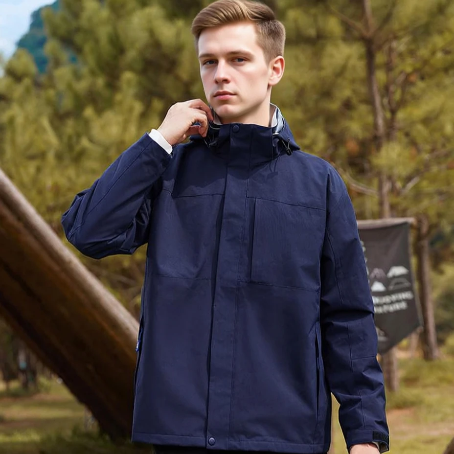 Men's Zipper Hooded Jacket Windbreaker Outdoor Casual Coat Lightweight Waterproof Streetwear Fashion Top Windproof Autumn Winter
Men's Zipper Hooded Jacket Windbreaker Outdoor Casual Coat Lightweight Waterproof Streetwear Fashion Top Windproof Autumn Winter
