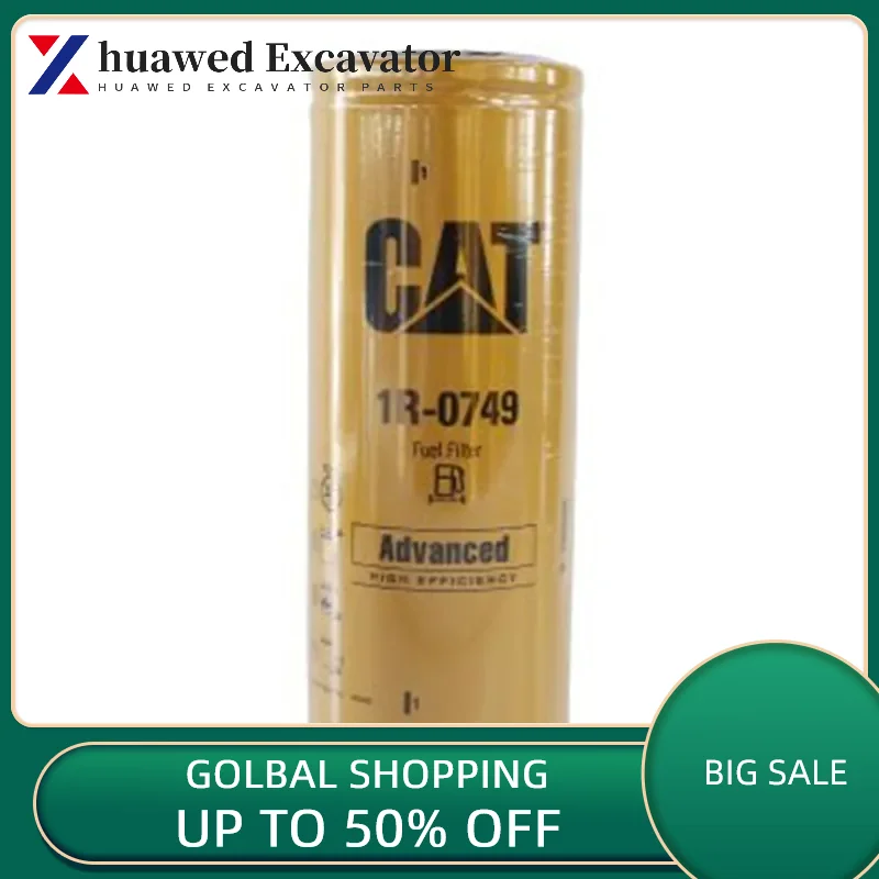 Оригинальный картридж для дизельного фильтра Caterpillar cat 374f/336f/326d/349e/336f/390f 1r-0749
Оригинальный картридж для дизельного фильтра Caterpillar cat 374f/336f/326d/349e/336f/390f 1r-0749
