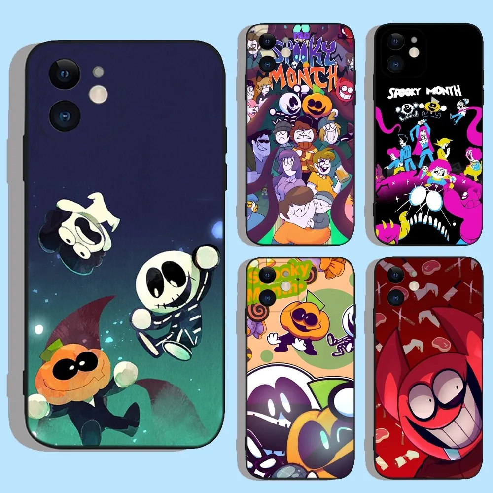 S-SpookyS M-MonthS Phone Case For iPhone 16,15,14,13,12,11,XS,XR,X,8,7,Pro,Max,Plus,mini Silicone Black Cover
S-SpookyS M-MonthS Phone Case For iPhone 16,15,14,13,12,11,XS,XR,X,8,7,Pro,Max,Plus,mini Silicone Black Cover