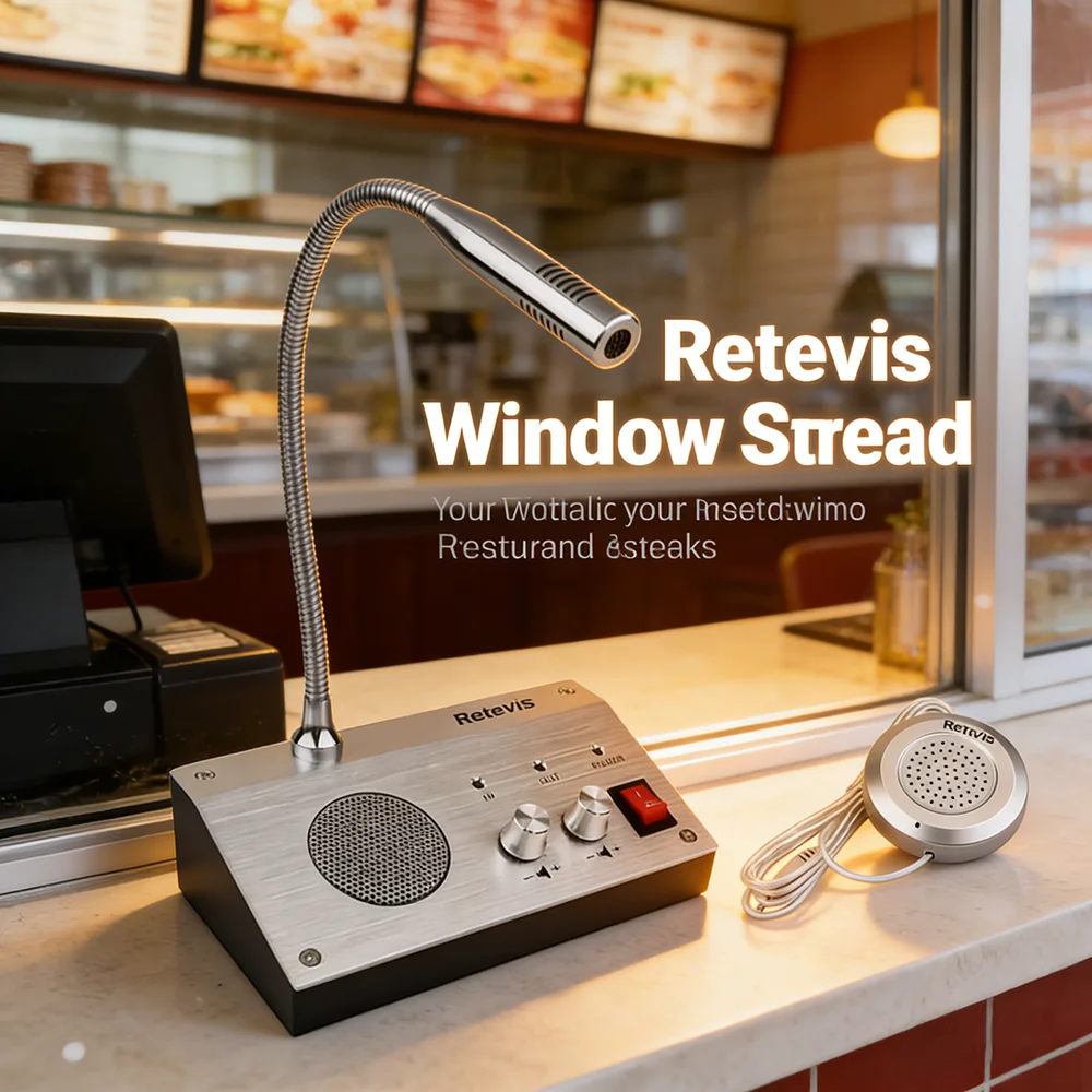 2Pcs Dual-way Intercom Speaker System Window Counter Intercom Noise-free For Bank Counter ticket office hospital Window dialogue
2Pcs Dual-way Intercom Speaker System Window Counter Intercom Noise-free For Bank Counter ticket office hospital Window dialogue