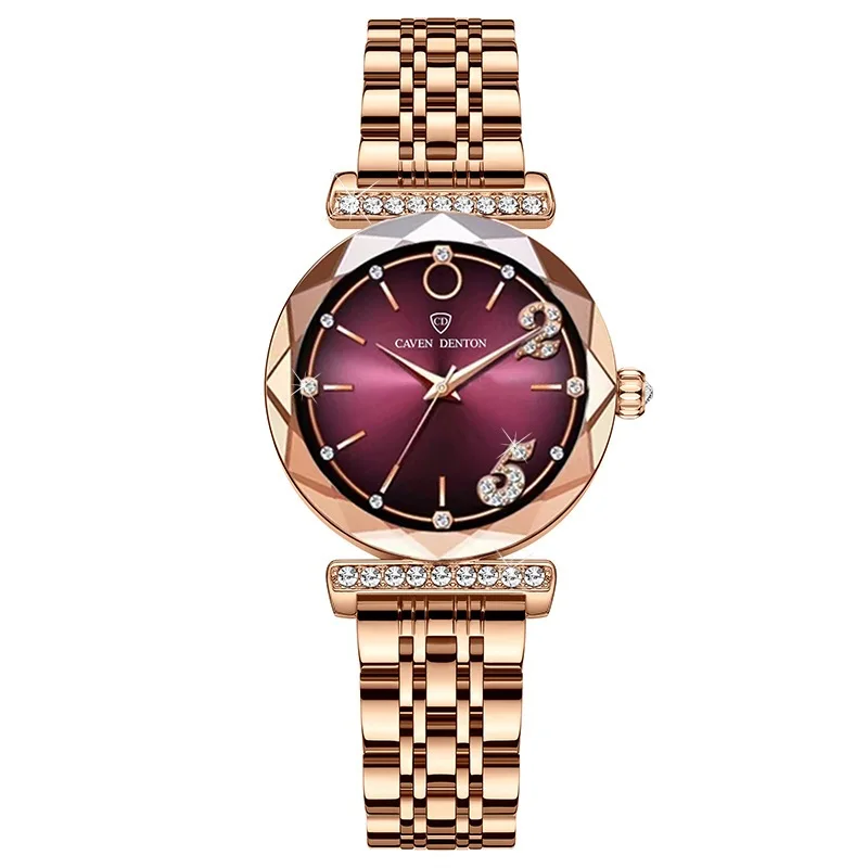 CAVEN DENTON Women's Luxury Stainless Steel Quartz Watch Elegant Fashion Ladies Wristwatch Minimalist Small Dial Watch
CAVEN DENTON Women's Luxury Stainless Steel Quartz Watch Elegant Fashion Ladies Wristwatch Minimalist Small Dial Watch