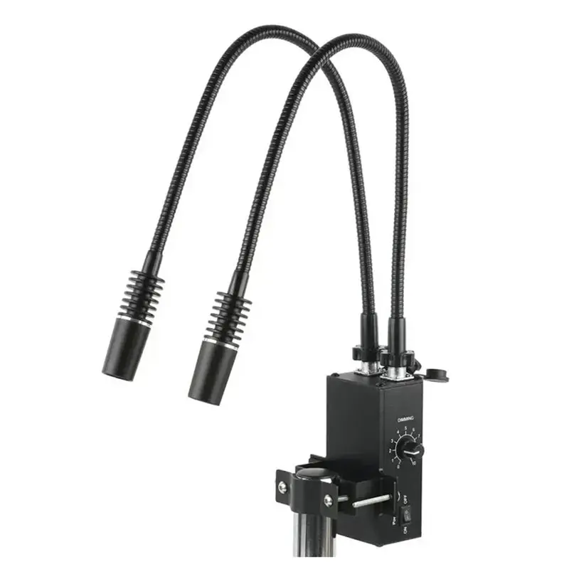 Source For Industry Stereo Microscope Camera Auxiliary Lamp 6W 6400K Dual LED Gooseneck Light Illuminator
Source For Industry Stereo Microscope Camera Auxiliary Lamp 6W 6400K Dual LED Gooseneck Light Illuminator
