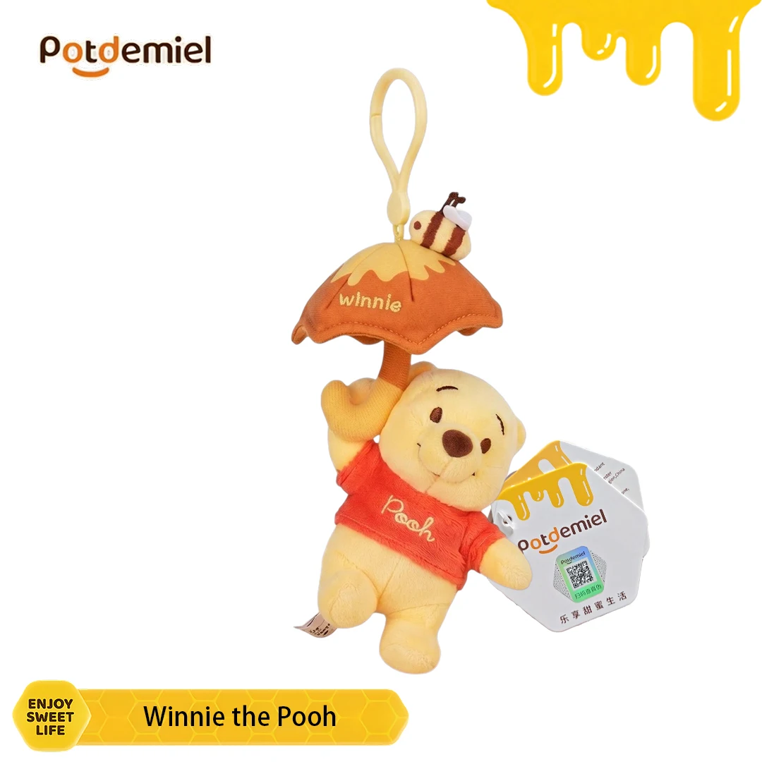 Potdemiel Disney Winnie the Pooh Umbrella Plush Bag Charm for Backpack Purse Soft Cute Fluffy Kids Birthday Gift Home Decor
Potdemiel Disney Winnie the Pooh Umbrella Plush Bag Charm for Backpack Purse Soft Cute Fluffy Kids Birthday Gift Home Decor