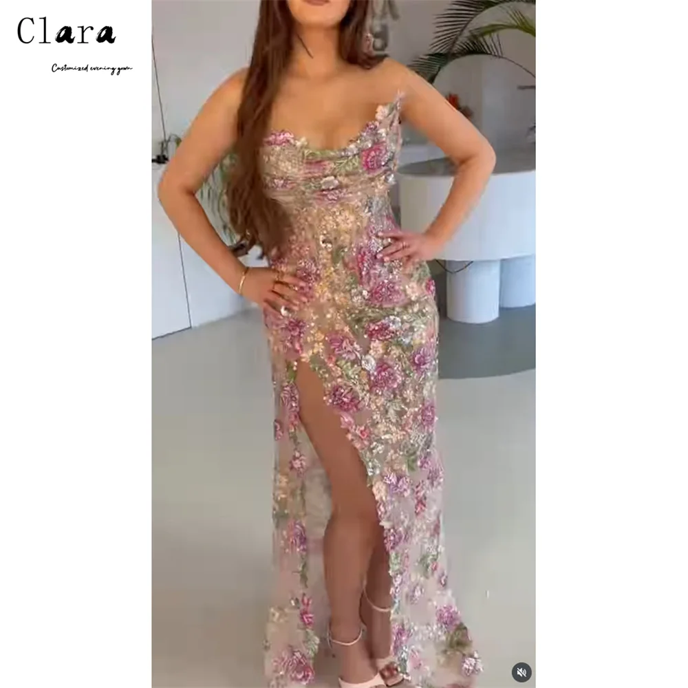 Clara Custom Flower Fishtail Side Slit Sleeveless Dresses 2026 Luxury Prom Dress 2026 Woman Elegant Party Dress for Women Luxury
Clara Custom Flower Fishtail Side Slit Sleeveless Dresses 2026 Luxury Prom Dress 2026 Woman Elegant Party Dress for Women Luxury