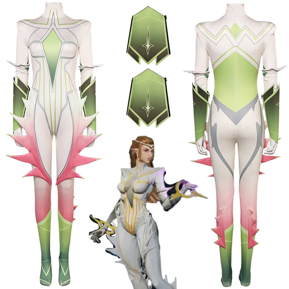 Game Rival Cosplay Dagger White Jumpsuit Party Roleplay Costume Female Adult Suits Outfits Halloween Carnival Party Clothing
Game Rival Cosplay Dagger White Jumpsuit Party Roleplay Costume Female Adult Suits Outfits Halloween Carnival Party Clothing