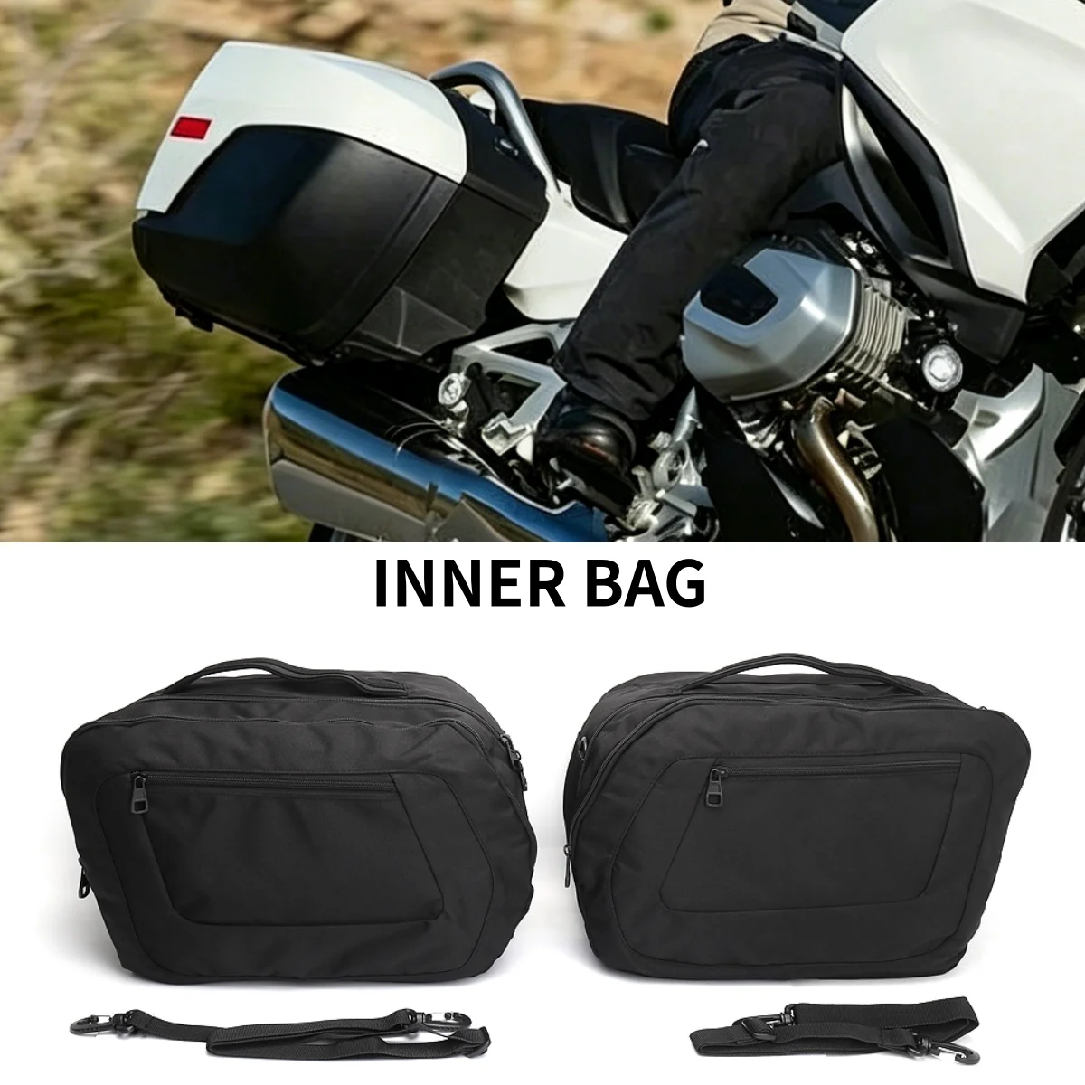 For BMW R1250RT R1250 RT R1200RT K1600GTL K1600GT K 1600 GT Motorcycle Side Case Inner Bags Pannier Liner Luggage Bags Saddlebag
For BMW R1250RT R1250 RT R1200RT K1600GTL K1600GT K 1600 GT Motorcycle Side Case Inner Bags Pannier Liner Luggage Bags Saddlebag