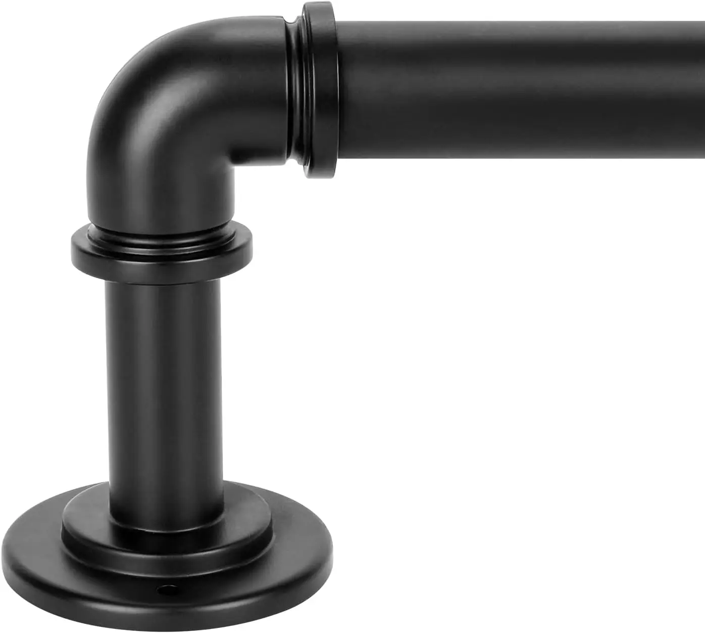Curtain Rod 48 to 84 Inch, Black Industrial Curtain Rods for Windows, 1 Inch Diameter Heavy Duty Wrap Around Window Treatment
Curtain Rod 48 to 84 Inch, Black Industrial Curtain Rods for Windows, 1 Inch Diameter Heavy Duty Wrap Around Window Treatment