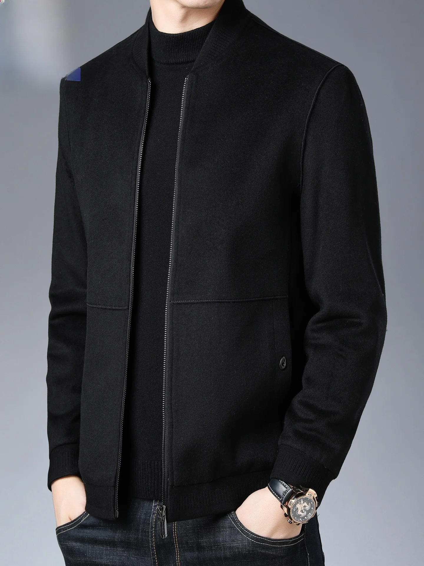 Мужская шерстяная твидовая куртка TUCANO с воротником-стойкой, весна-осень, модный городской стиль, длинный рукав, застежка-молния, цветная
Мужская шерстяная твидовая куртка TUCANO с воротником-стойкой, весна-осень, модный городской стиль, длинный рукав, застежка-молния, цветная