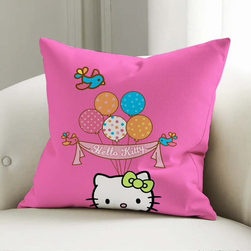Sanrio Hello Kitty Pillow Cover Balloon Pattern Decorative Cushion Sofa Bedroom Kids Fan Gift
Sanrio Hello Kitty Pillow Cover Balloon Pattern Decorative Cushion Sofa Bedroom Kids Fan Gift