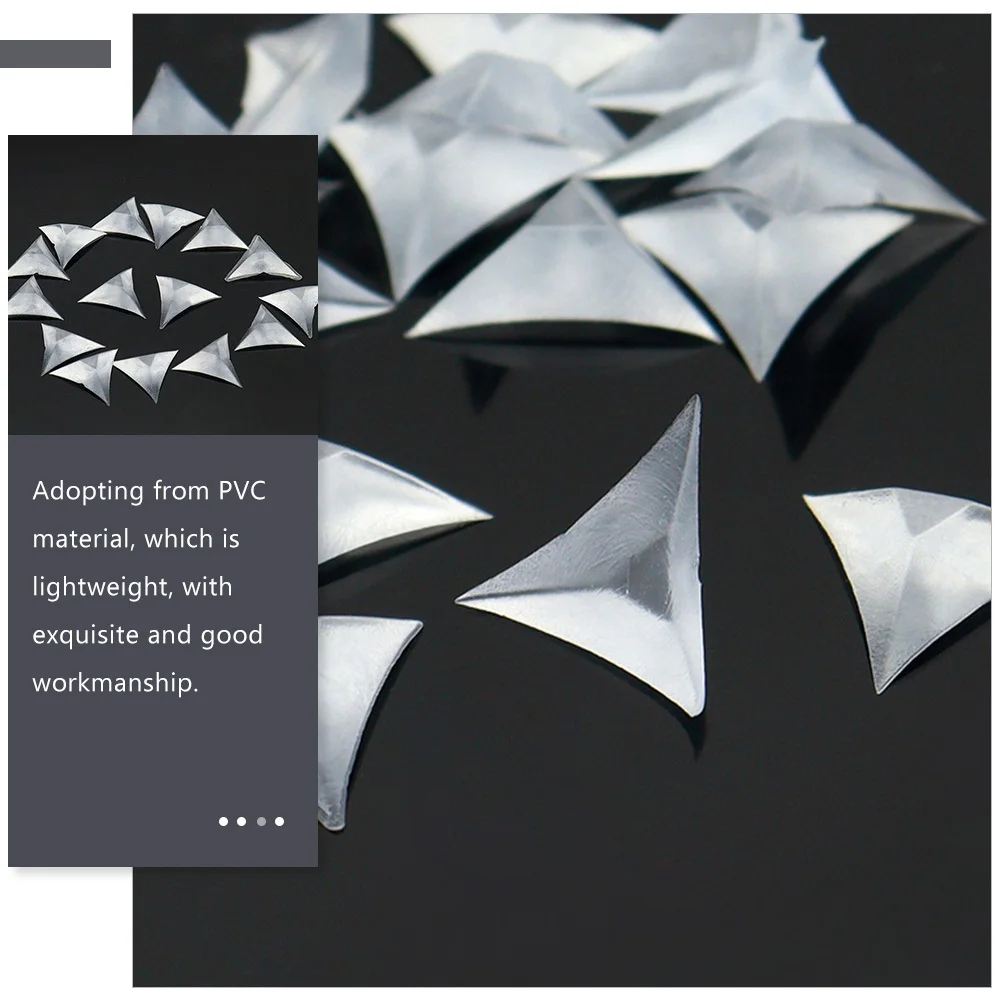 250Pcs Transparent Triangle Corner Guard PVC Anti-Dust Furniture Cabinet Drawer Protector PVC Triangle Corner Cabinet Guard
250Pcs Transparent Triangle Corner Guard PVC Anti-Dust Furniture Cabinet Drawer Protector PVC Triangle Corner Cabinet Guard