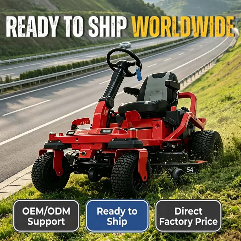 Time-saving High Speed Ride-on Mower Garden Tractor Grass Cutter Mower Machine for Large Yard
Time-saving High Speed Ride-on Mower Garden Tractor Grass Cutter Mower Machine for Large Yard