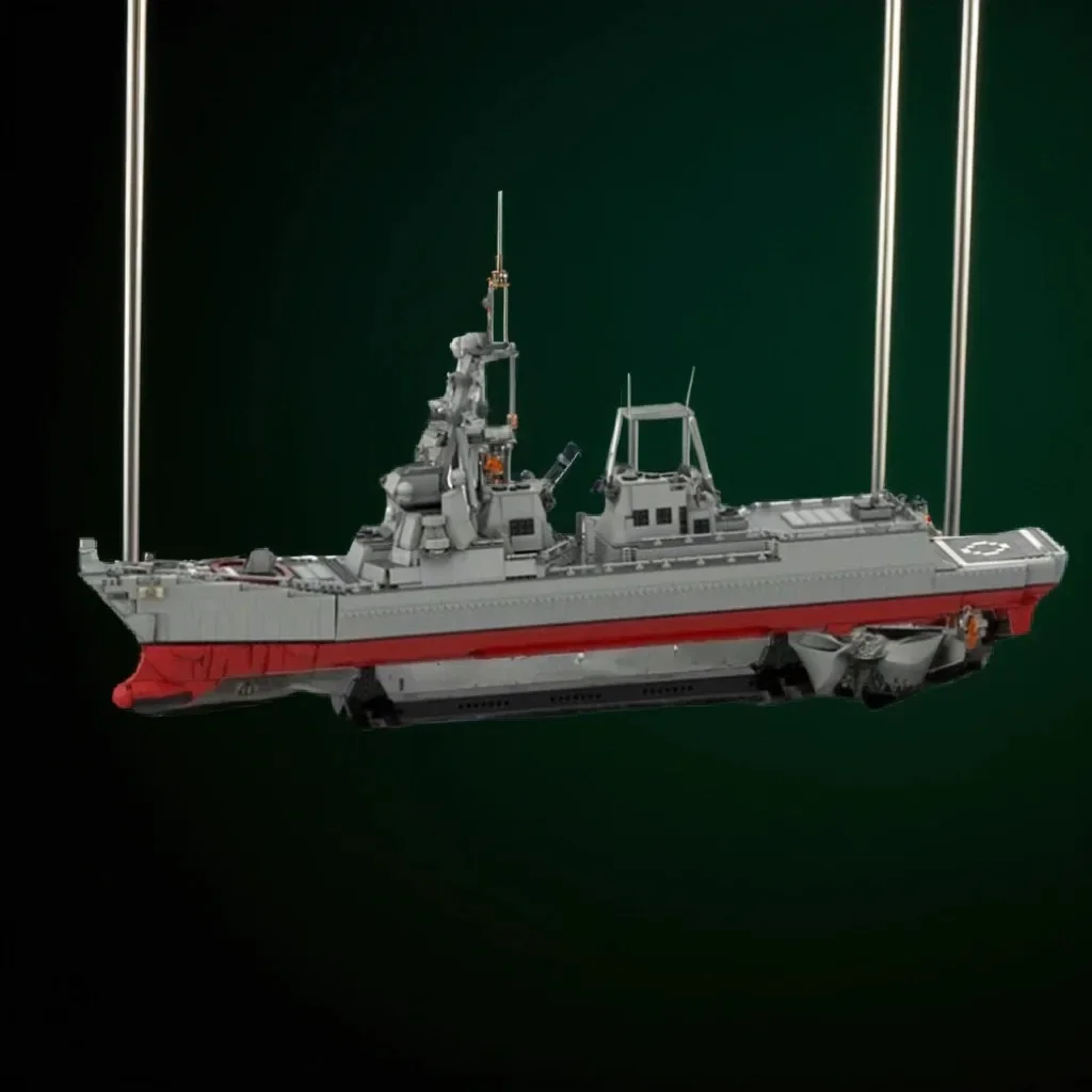 3513Pcs 1Arleigh Burke Destroyer Class IIA 1:150 Scale MOC With Aegis Radar System Education Building Blocks Gift
3513Pcs 1Arleigh Burke Destroyer Class IIA 1:150 Scale MOC With Aegis Radar System Education Building Blocks Gift
