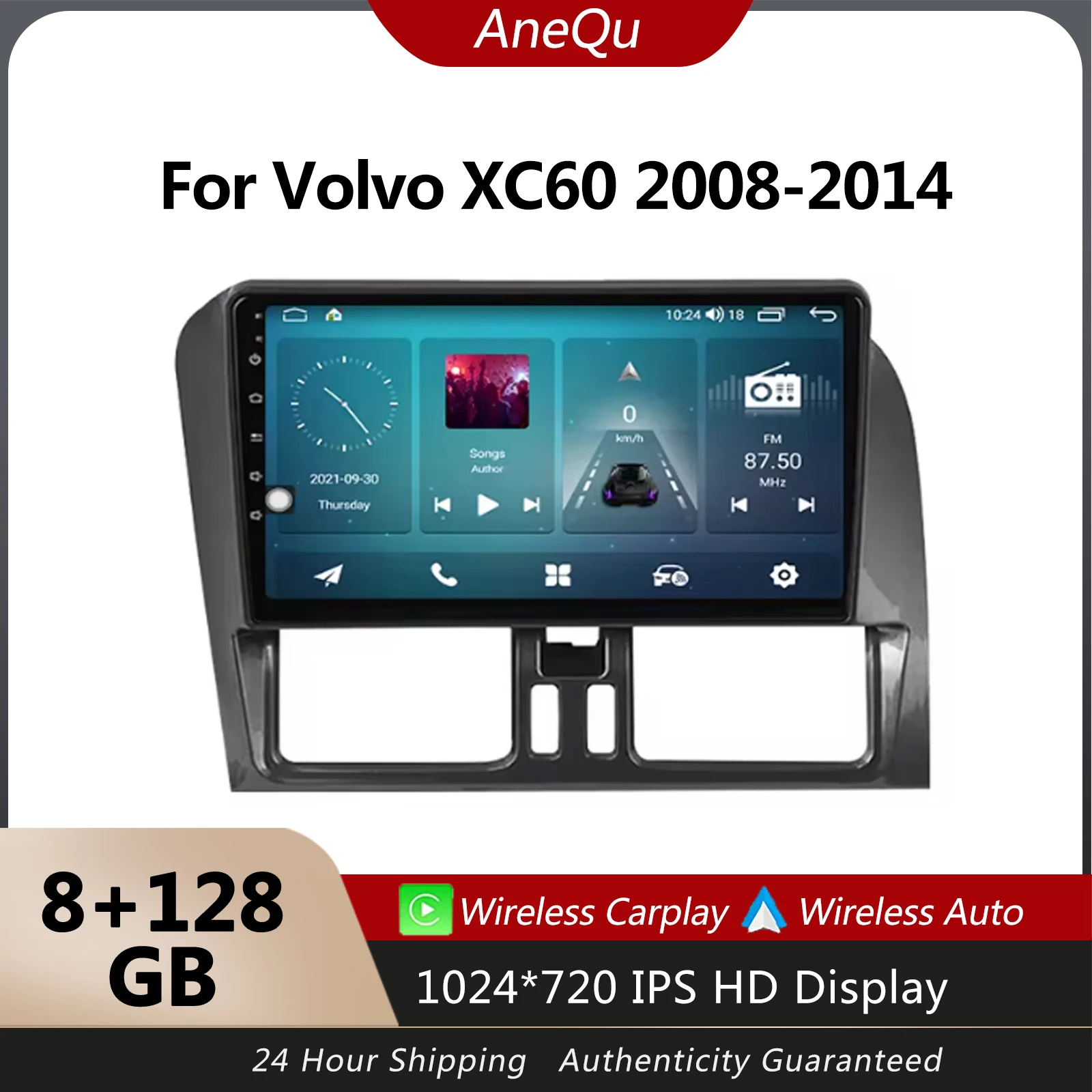 AneQu Android Bluetooth Car Radio for Volvo XC60 2008-2014 Car Multimedia Player GPS Navigation HD Display Touch Screen
AneQu Android Bluetooth Car Radio for Volvo XC60 2008-2014 Car Multimedia Player GPS Navigation HD Display Touch Screen
