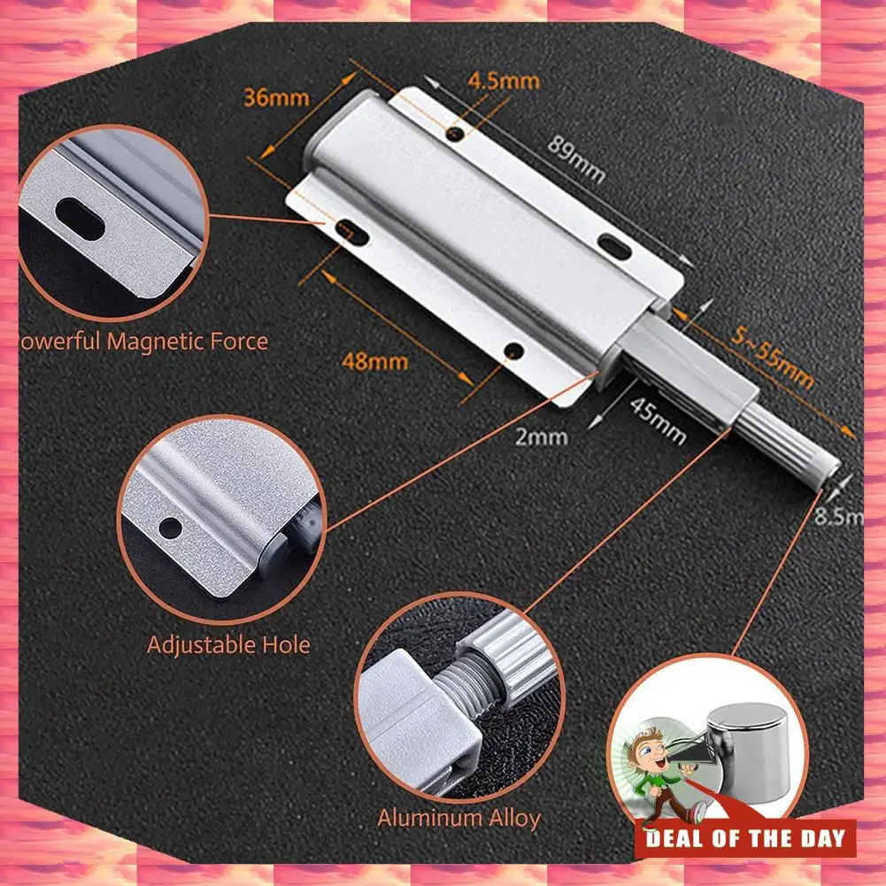 24-Hour Delivery Push Latches Push To Open Door Catches Push To Close Magnetic Latch Touch Opener For Draw Kitchen Cabinet
24-Hour Delivery Push Latches Push To Open Door Catches Push To Close Magnetic Latch Touch Opener For Draw Kitchen Cabinet