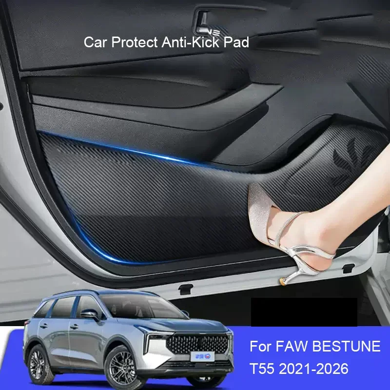 Для FAW BESTUNE T55 2021-2026 Автомобильная стойка B, дверь багажника, защитная накладка на порог, коврик из искусственной кожи, противоударный коврик, наклейка на царапины, автоаксессуар
Для FAW BESTUNE T55 2021-2026 Автомобильная стойка B, дверь багажника, защитная накладка на порог, коврик из искусственной кожи, противоударный коврик, наклейка на царапины, автоаксессуар