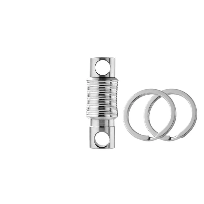 Direct Sales Titanium Alloy Keychain Titanium Alloy Two-way Lock Buckle Universal Titanium Alloy Rotating Ring Buckle
Direct Sales Titanium Alloy Keychain Titanium Alloy Two-way Lock Buckle Universal Titanium Alloy Rotating Ring Buckle