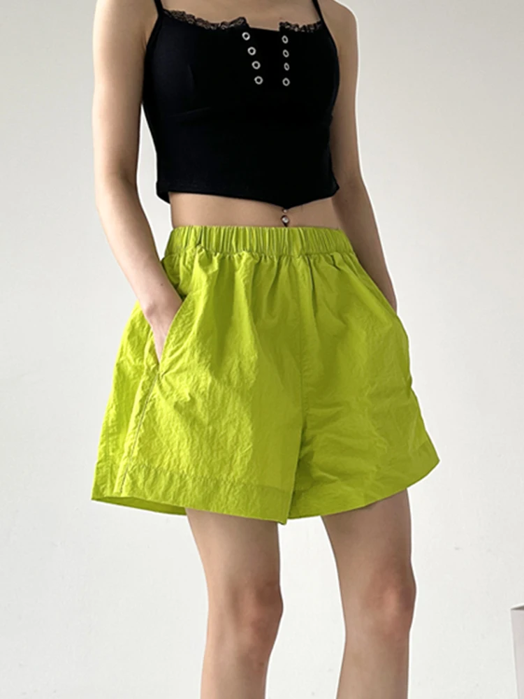 Женские свободные повседневные тонкие летние брюки Qui Dry с высокой талией и широкими штанинами, дышащие удобные спортивные брюки из полиэстера
Женские свободные повседневные тонкие летние брюки Qui Dry с высокой талией и широкими штанинами, дышащие удобные спортивные брюки из полиэстера