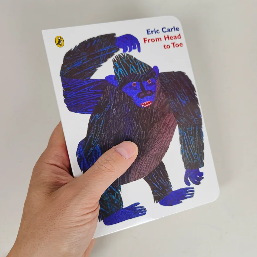 From Head to toe Eric Carle English picture book
From Head to toe Eric Carle English picture book