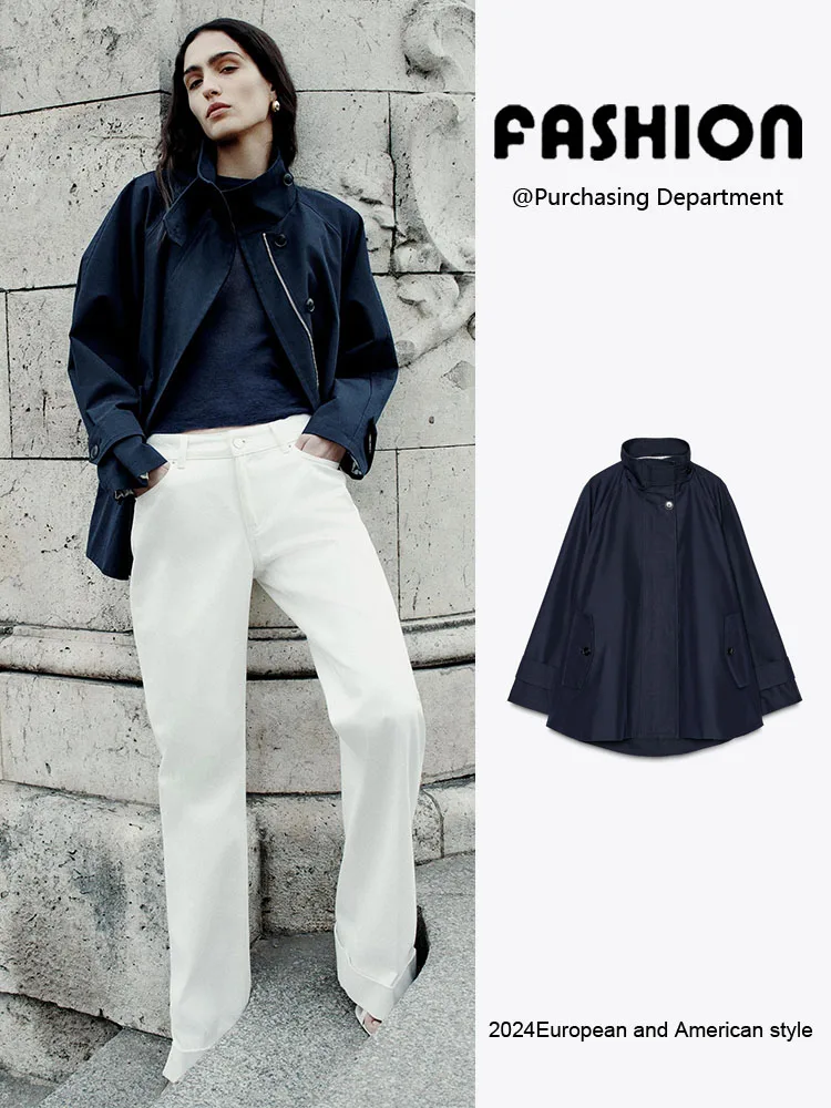 Spring New Arrival Women's Ele Loose Cowl Ne Coat Belted Versatile Outerwear Commute Sle Long Sve Mid-Length
Spring New Arrival Women's Ele Loose Cowl Ne Coat Belted Versatile Outerwear Commute Sle Long Sve Mid-Length