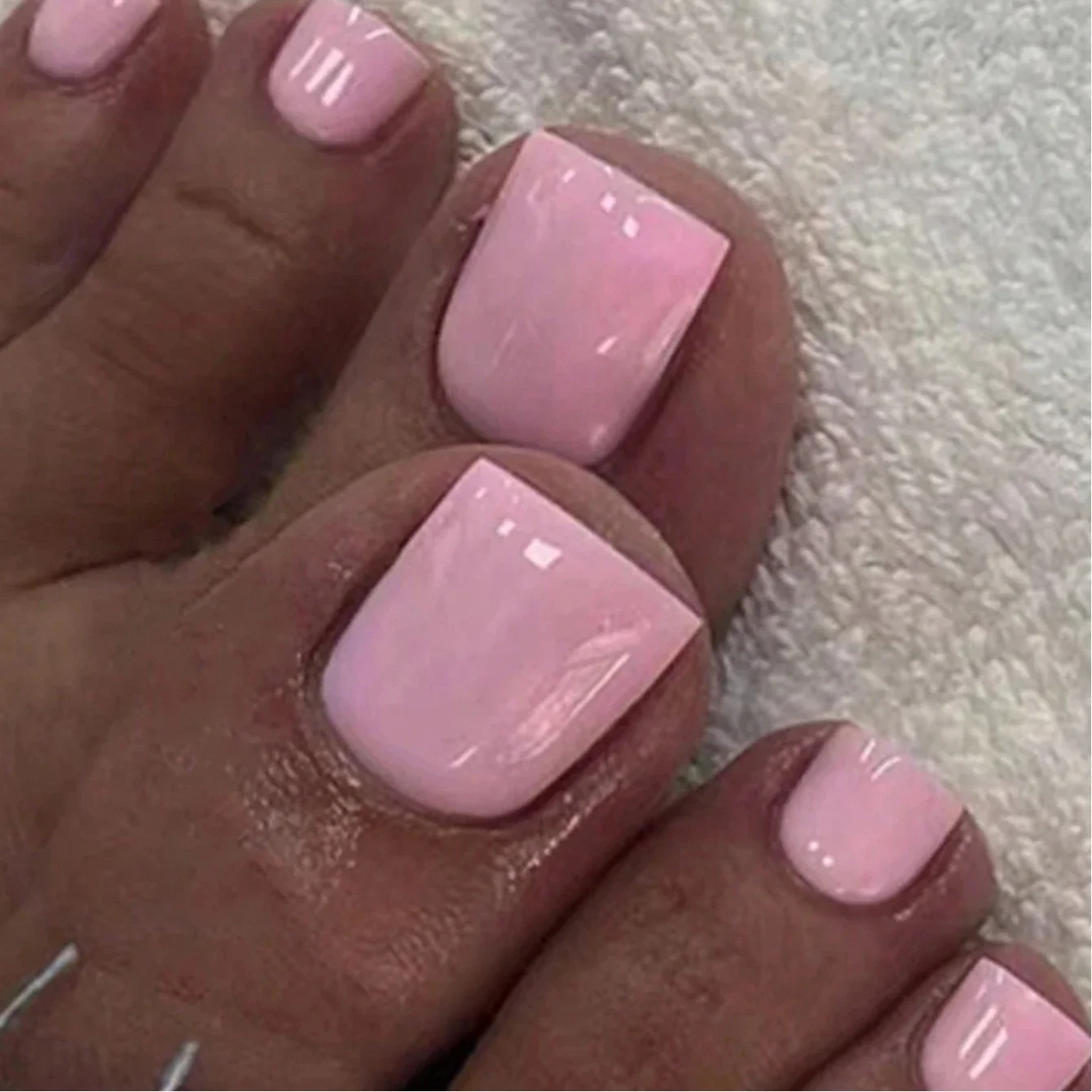 24PCS Solid Color Square Fake Toenail Matte Pressed Toenail Short Acrylic Fake Nail Artificial All Inclusive Toenail PinkZ
24PCS Solid Color Square Fake Toenail Matte Pressed Toenail Short Acrylic Fake Nail Artificial All Inclusive Toenail PinkZ
