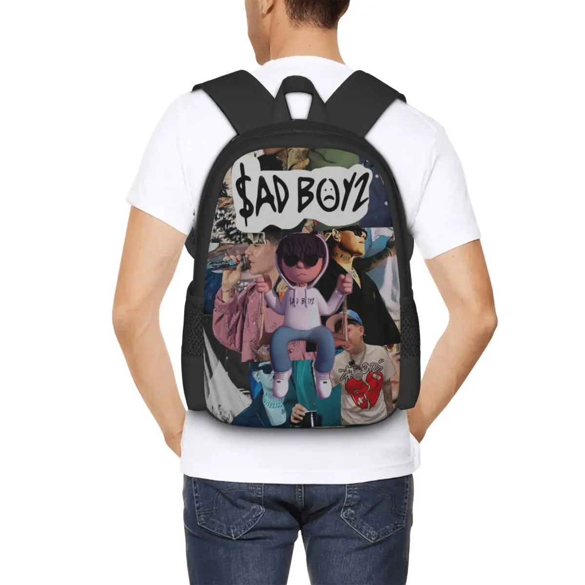 Рюкзак Junior H Merch Sad Boyz для школьников, модный ранец для мальчиков и девочек, для походов и путешествий, сумка через плечо
Рюкзак Junior H Merch Sad Boyz для школьников, модный ранец для мальчиков и девочек, для походов и путешествий, сумка через плечо