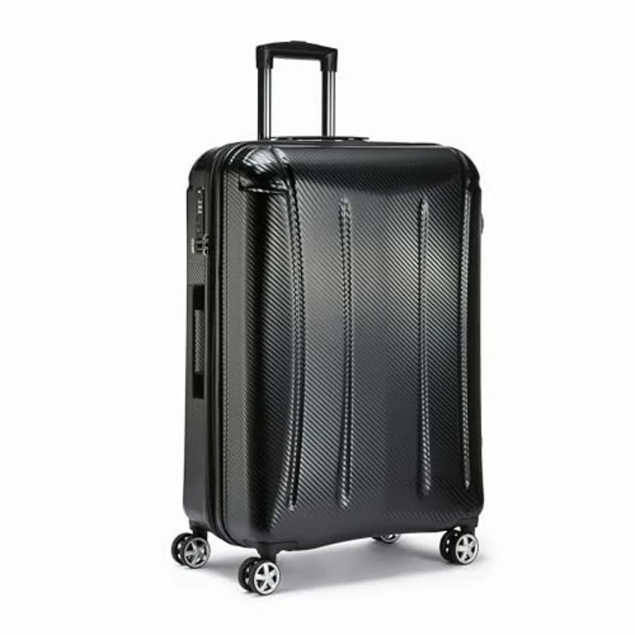 30-Inch Hardside Checked Spinner Luggage With TSA Lock, Lightweight Expandable Suitcase, Scratch-Resistant Surface, 8 Multi-dir
30-Inch Hardside Checked Spinner Luggage With TSA Lock, Lightweight Expandable Suitcase, Scratch-Resistant Surface, 8 Multi-dir