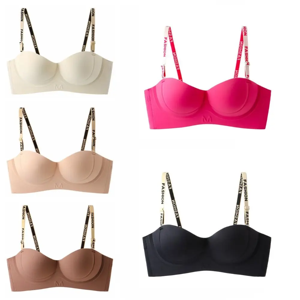 Fashion Letter Wireless Deep V Bra Close-fitting Shockproof Brassiere for Women Lingerie Traceless Seamless Bras Yoga
Fashion Letter Wireless Deep V Bra Close-fitting Shockproof Brassiere for Women Lingerie Traceless Seamless Bras Yoga