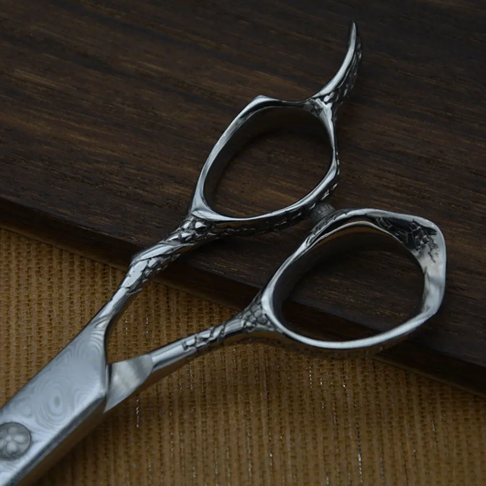 Haircut Scissors 17Cm Two-Sided Design Stainless Steel Professional Salon Scissors Ice Calcined for Precise Trimming At Home
Haircut Scissors 17Cm Two-Sided Design Stainless Steel Professional Salon Scissors Ice Calcined for Precise Trimming At Home