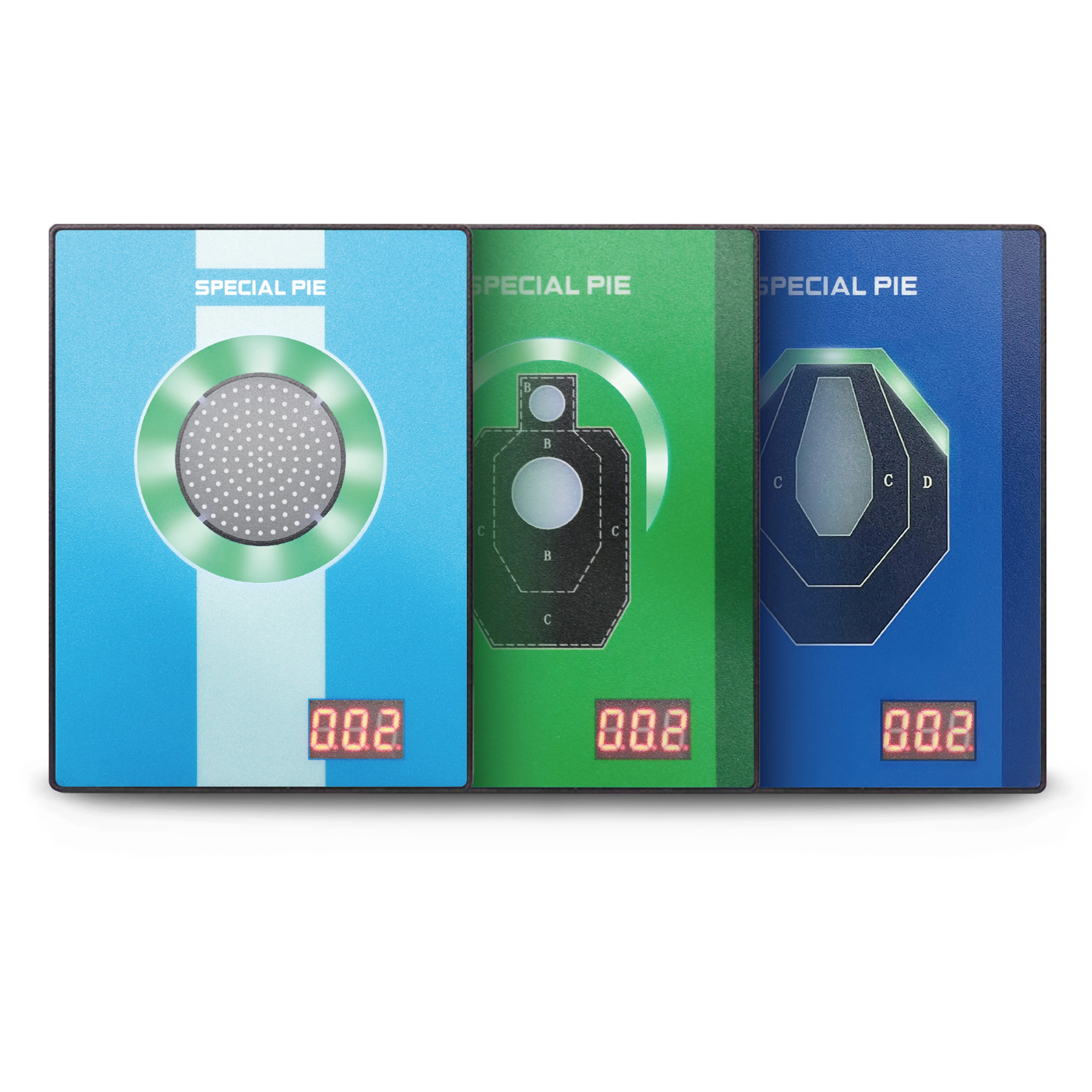 Dry Fire Target Training System Laser Target Suitable for 9MM/380ACP/40S&W laser bullets, with sound feedback IPSC IDPA rating
Dry Fire Target Training System Laser Target Suitable for 9MM/380ACP/40S&W laser bullets, with sound feedback IPSC IDPA rating